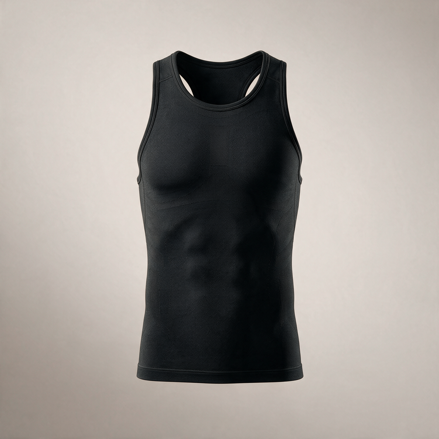Posture Compression Wear Tank, front